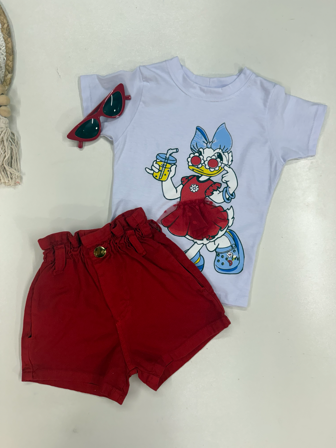 Short Jeans com Elástico na Cintura