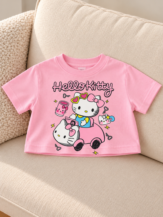 T-shirt Infantil  Hello Kitty 🎀