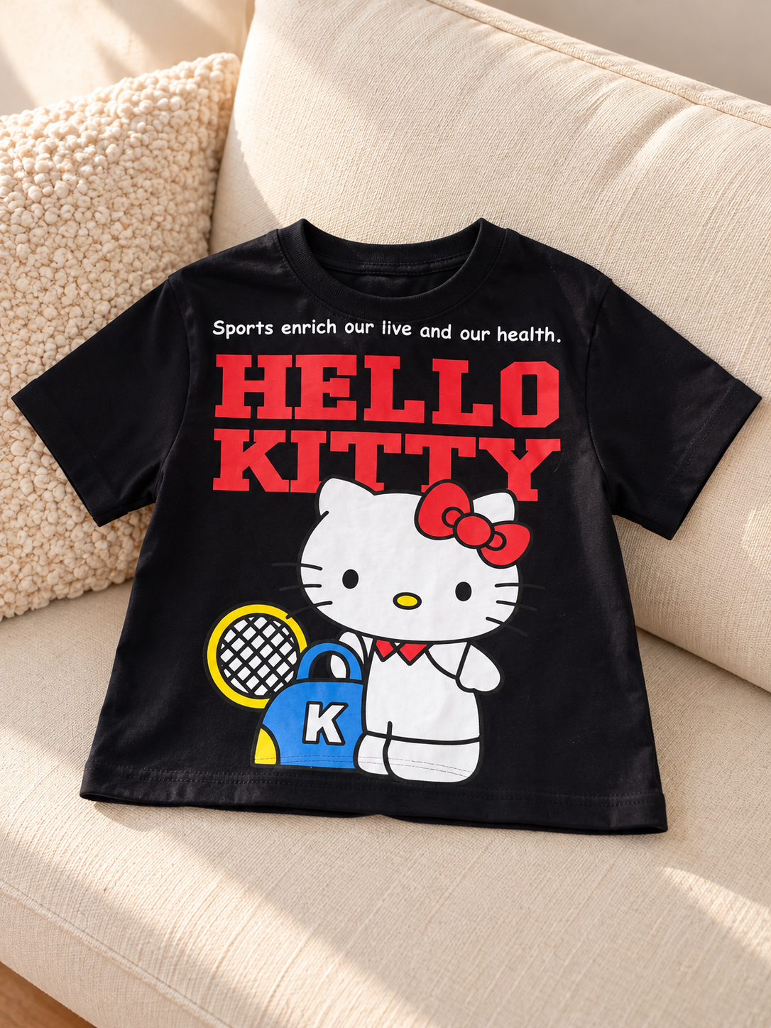 T-shirt Infantil Hello Kitty 🎀
