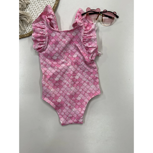 Maiô Infantil Feminino Poliamida e Elastano | Dinda Kids