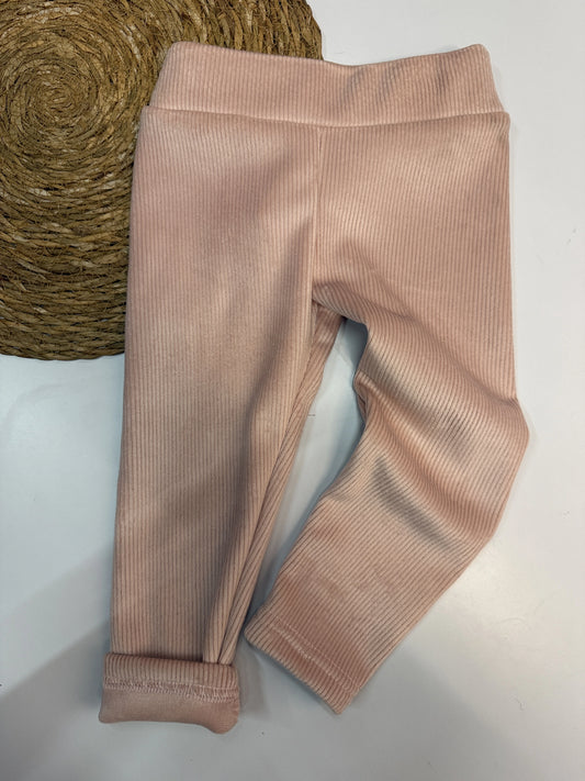 Legging Infantil em Veludo Peluciada com Elastano