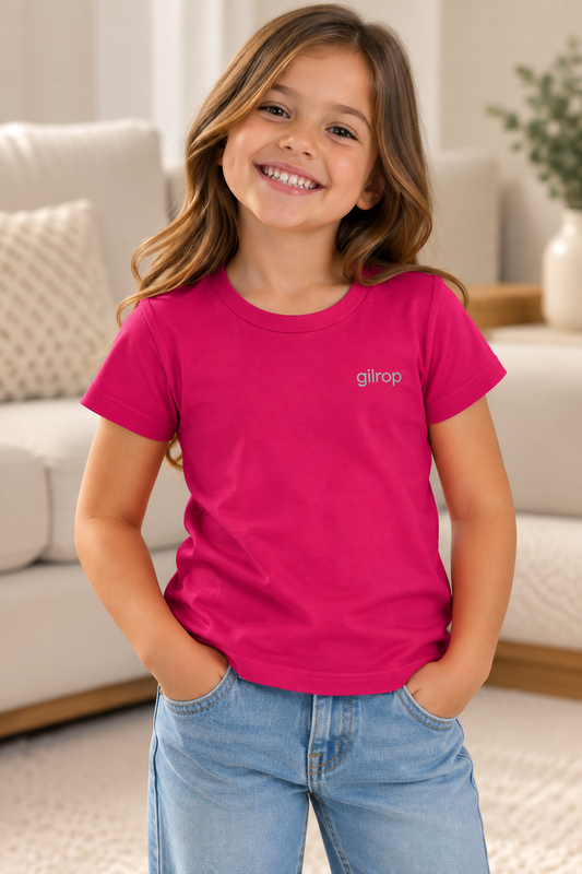 T-shirt Infantil – Estilo e Charme 💖