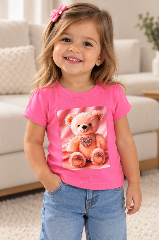 T-shirt Infantil ursinho