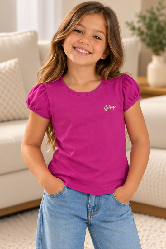 T-shirt Infantil – Estilo e Charme 💖