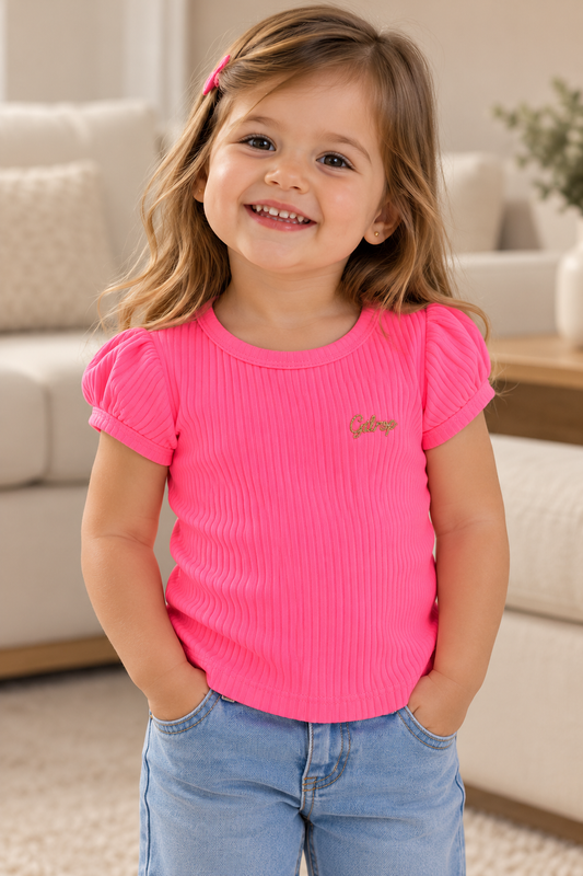 T-shirt Infantil – Estilo e Charme 💖